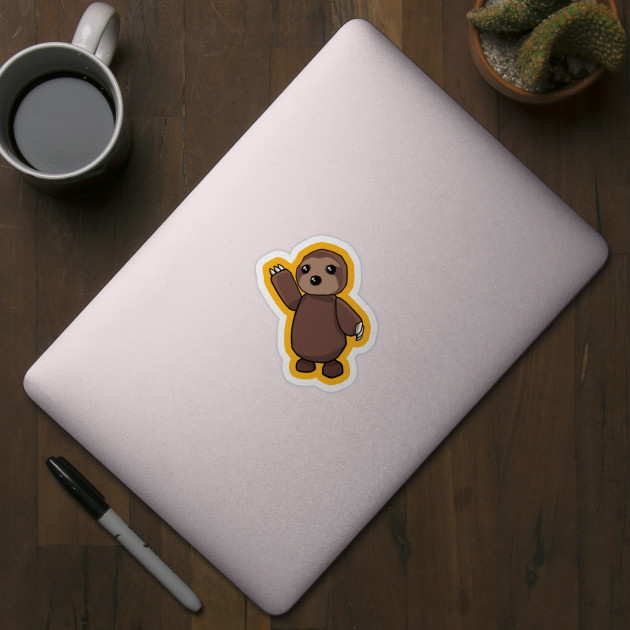 Adopt me - Sloth - Adopt Me Roblox - Sticker | TeePublic